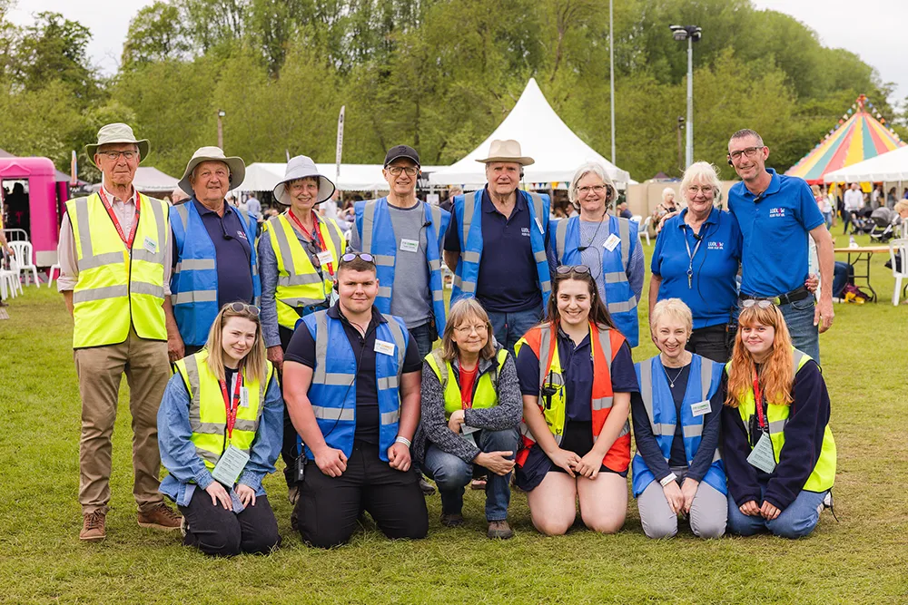 Some of the team at the Spring Festival in 2023